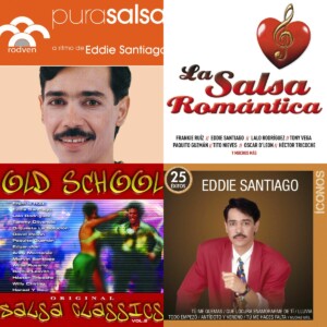 Colección de música salsa romántica.